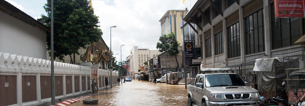 City flood map